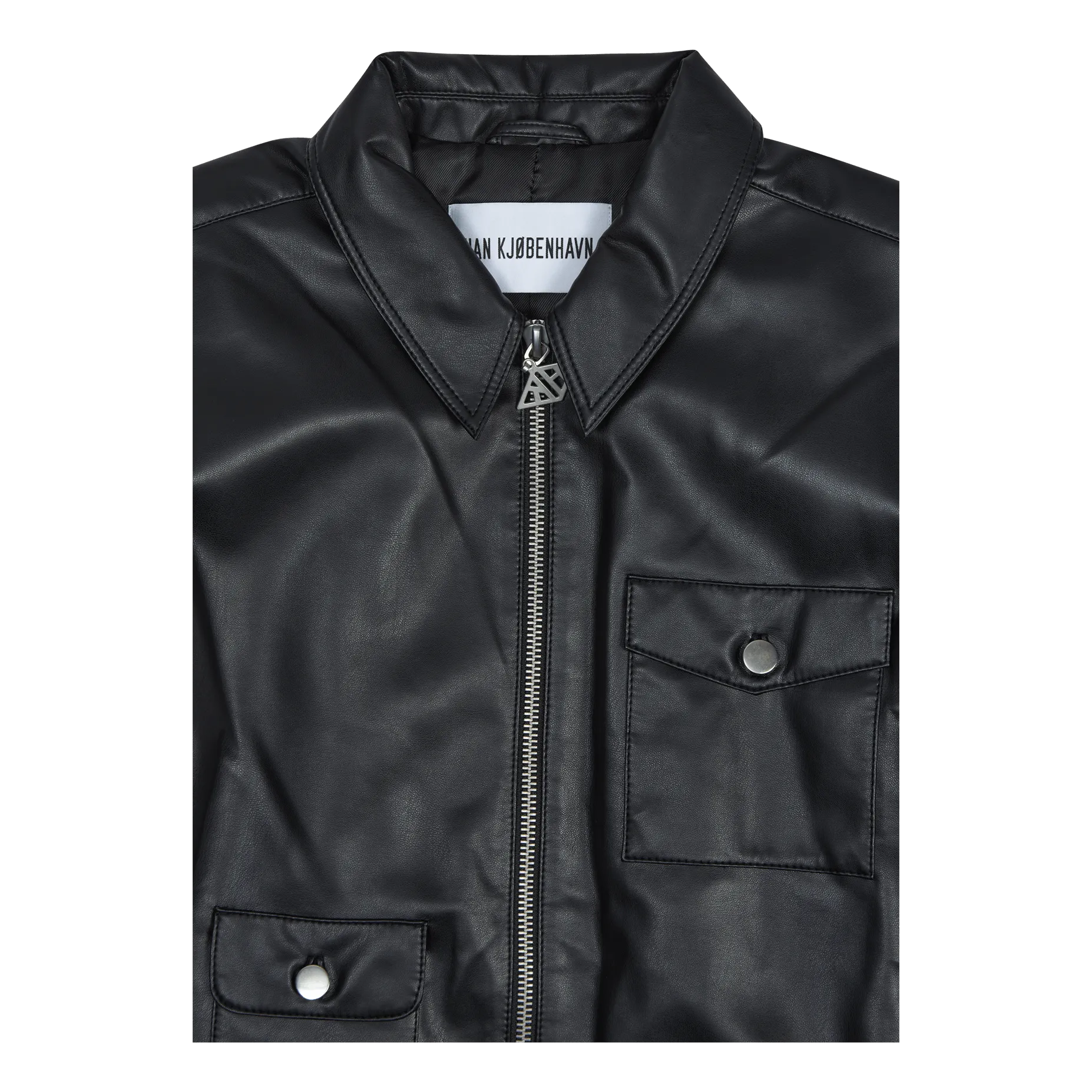 Army Zip Overshirt Black
