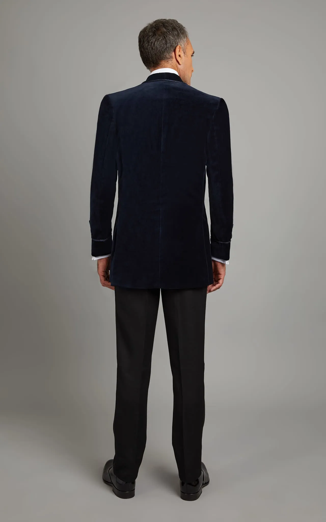 Pembroke Smoking Jacket - Navy